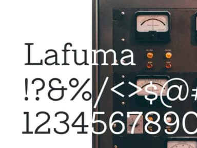 Lafuma by ludwigaxelsiha — Slab Serif Font — thumbnail 3