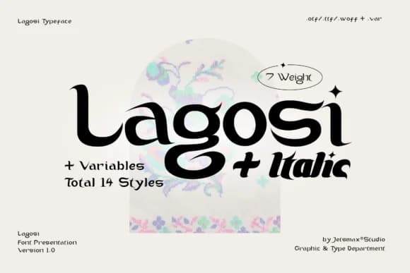 Lagosi by Jetsmax Studio — Slab Serif Font