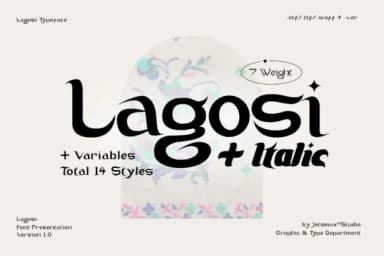 Lagosi by Jetsmax Studio — Slab Serif Font — thumbnail 1