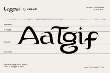 Lagosi by Jetsmax Studio — Slab Serif Font — thumbnail 3