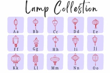 Lamp Collestion by Suphitchaya — Dingbats Font — thumbnail 2
