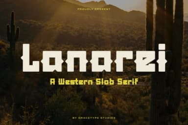 Lanarei by Gracetypestudio — Slab Serif Font — thumbnail 1