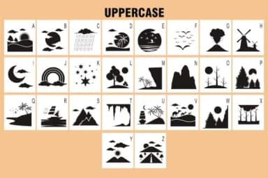 Landscape&nbsp; by edywiyonopp — Dingbats Font — thumbnail 2