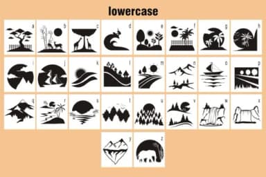 Landscape&nbsp; by edywiyonopp — Dingbats Font — thumbnail 3