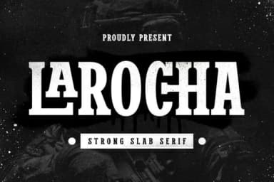 Larocha by Arterfak Project — Slab Serif Font — thumbnail 1