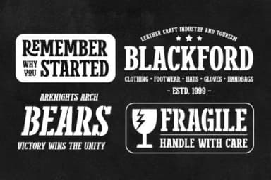 Larocha by Arterfak Project — Slab Serif Font — thumbnail 4