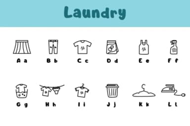 Laundry by Chonada — Dingbats Font — thumbnail 2