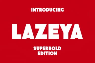 Lazeya by Monoletter — Slab Serif Font — thumbnail 1