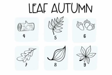 Leaf Autumn by Sirinart — Dingbats Font — thumbnail 4