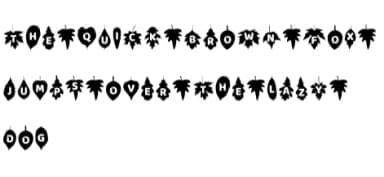 Leaf Cutout by HarperNCo — Dingbats Font — thumbnail 4