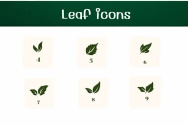 Leaf Icon by Ketsarin — Dingbats Font — thumbnail 4