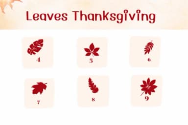 Leaves Thankgiving by Ketsarin — Dingbats Font — thumbnail 4