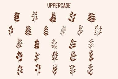 Leavy by Font-Tastic — Dingbats Font — thumbnail 2