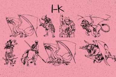 Legendary Characters by Minimalistartstudio — Dingbats Font — thumbnail 3