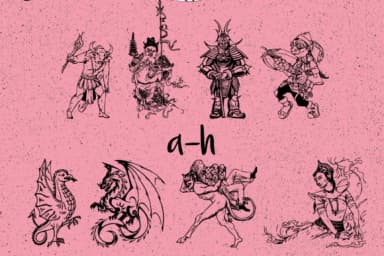 Legendary Characters by Minimalistartstudio — Dingbats Font — thumbnail 6