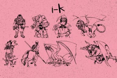 Legendary Characters by Minimalistartstudio — Dingbats Font — thumbnail 7