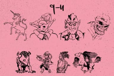 Legendary Characters by Minimalistartstudio — Dingbats Font — thumbnail 8