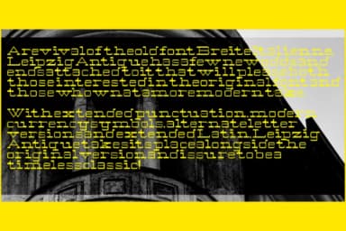 Leipzig Antique Bold Italic by Megami Studios — Slab Serif Font — thumbnail 4