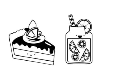 Lemon Meringue Dingbats by Illustration Ink — Dingbats Font — thumbnail 3