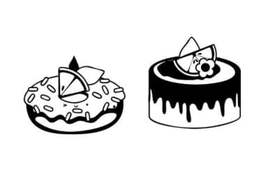 Lemon Meringue Dingbats by Illustration Ink — Dingbats Font — thumbnail 4