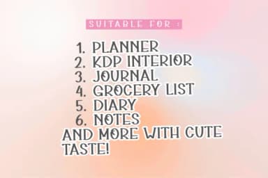 Lemon Papaya by Letterayu — Slab Serif Font — thumbnail 4