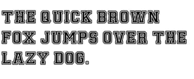 Letter Jersey by Infinity art Studio — Slab Serif Font — thumbnail 8