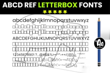 Letterbox by AntarArt — Dingbats Font — thumbnail 2
