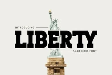 Liberty by Umitype — Slab Serif Font — thumbnail 1