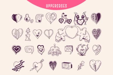 Liefde by Situjuh — Dingbats Font — thumbnail 2