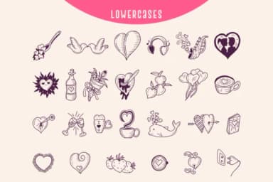 Liefde by Situjuh — Dingbats Font — thumbnail 3