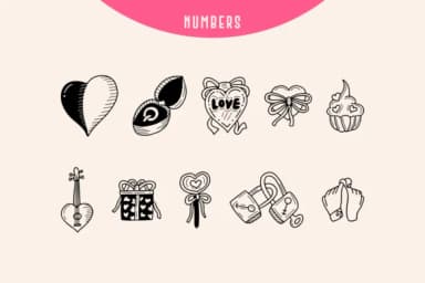 Liefde by Situjuh — Dingbats Font — thumbnail 4