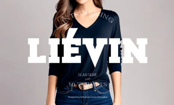 Lievin by Mofr24 Studio — Slab Serif Font