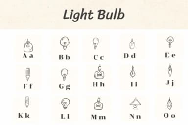 Light Bulb by Ketsarin — Dingbats Font — thumbnail 2