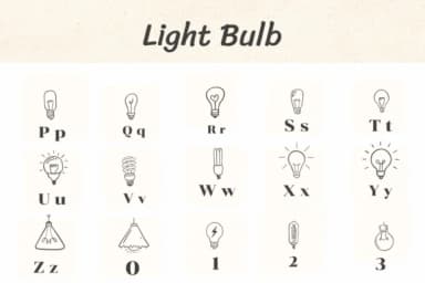 Light Bulb by Ketsarin — Dingbats Font — thumbnail 3
