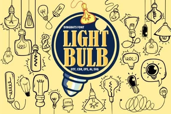 Light Bulb by onoborgol — Dingbats Font