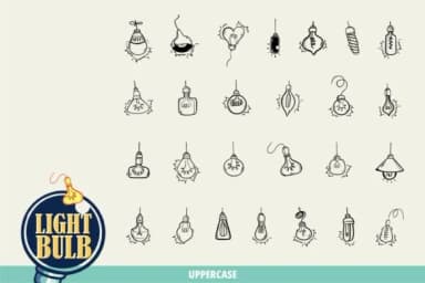 Light Bulb by onoborgol — Dingbats Font — thumbnail 2