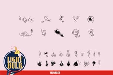 Light Bulb by onoborgol — Dingbats Font — thumbnail 4