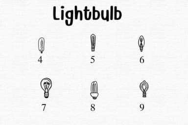 Lightbulb by Sontaya — Dingbats Font — thumbnail 4