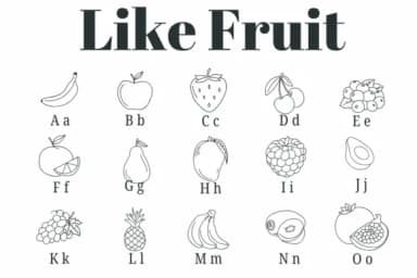 Like Fruit by Suphitchaya — Dingbats Font — thumbnail 2