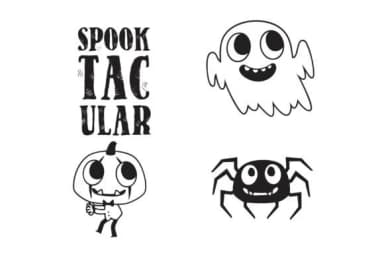 Lil' Monsters Dingbats by Illustration Ink — Dingbats Font — thumbnail 5