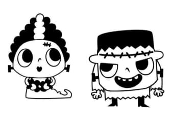 Lil' Monsters Dingbats by Illustration Ink — Dingbats Font — thumbnail 7