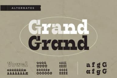 Lindelof by Drizy Studio — Slab Serif Font — thumbnail 7