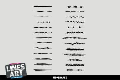 Line Art by onoborgol — Dingbats Font — thumbnail 2