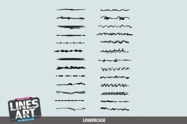 Line Art by onoborgol — Dingbats Font — thumbnail 3