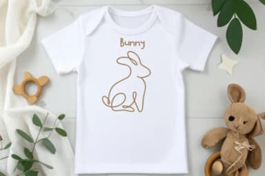 Line Art Bunny by Sontaya — Dingbats Font — thumbnail 5