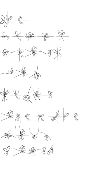 Line Bow by onoborgol — Dingbats Font — thumbnail 7