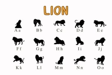 Lion by Nongyao — Dingbats Font — thumbnail 2