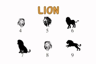 Lion by Nongyao — Dingbats Font — thumbnail 4