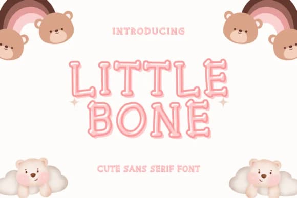 Little Bone by SiapGraph — Slab Serif Font