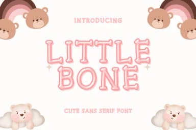 Little Bone by SiapGraph — Slab Serif Font — thumbnail 1